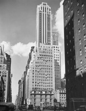 1930s New York City - Madison Avenue looking north from 38th Stree- Old Photo picture