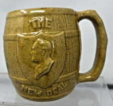 1930s FRANKLIN ROOSEVELT THE NEW DEAL FDR PRESIDENTIAL POLITICAL CAMPAIGN MUG picture