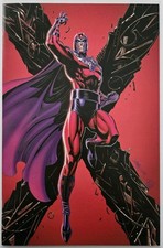 X-Men Black Magneto 1:100 Ratio Virgin Variant Campbell Marvel Comics 2018 NM picture