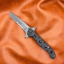 CRKT M16-13SFG Carson Special Forces Black Tanto Combo Edge Folder Knife picture