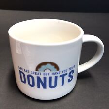 Room Essentials Abs Are Great But Have You Tried Donuts Coffee Mug Tea Cup NEW picture