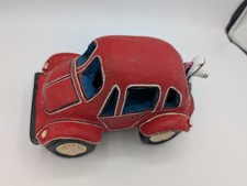 Vintage RARE 60s Mexican Folk Art Artist Candelario Medrano  JJRM POTTERY VW BUG picture