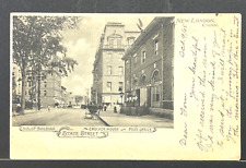 Postcard New London Conn. Post Office Crocker House State Street 1905 Postmark picture