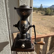 Antique Enterprise No. 1 Cast Iron Coffee Grinder Mill Philadelphia Patd 1875 picture