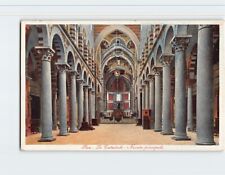 Postcard Interior of Cattedrale di Pisa Pisa Italy picture