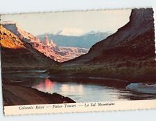 Postcard Colorado River Fisher Towers La Sal Mountains Utah picture