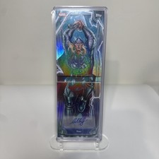 2026 Topps Marvel Neon THOR Giant Sized Booklet Auto 1:9.925 Odds. The Avengers picture