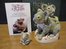 Harmony Kingdom Reunion Koala Bears UK Made Box Figurine LE 500 SGN RARE picture