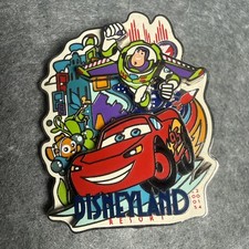 DISNEYLAND Diamond 60 Celebration Decades Collection Pin LE 3000 Cars Buzz Nemo picture