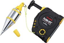 Plumb Bob Setter - 14 Oz Magnetic Plumb-Rite With 14.5 ft Auto Recoil Cord picture