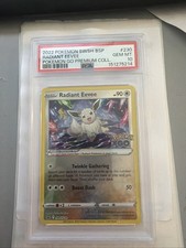 Pokémon Radiant Eevee SWSH230 SWSH Black Star Promo PSA 10 2022 Pokémon GO picture
