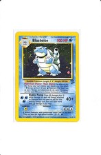 Blastoise Base Set (Unlimited) Holo Rare 2 LP (Swirl) picture