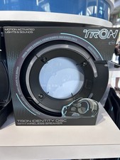 Disney Parks Tron Lightcycle Run Identity Disc with Bluetooth Speaker NIB picture