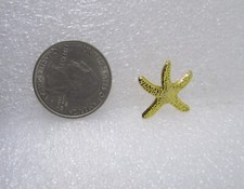 Gold Tone Starfish Pin picture