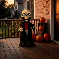 Haunted Living 3-ft Motion Activated Talking Lighted Skeleton Animatronic 2026 picture