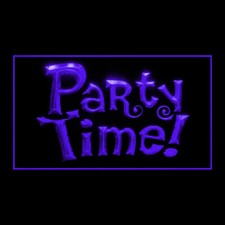 170047 Party Time Beer Bar Pub Club Tonight Display Neon Sign picture