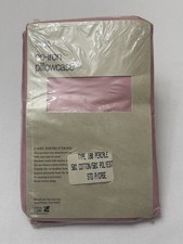 New VTG WestPoint Stevens Pink Pillowcase NOS Standard  Percale Made In USA picture