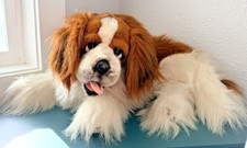 VTG JC Penney King James Spaniel Plush Stuffed Dog 30