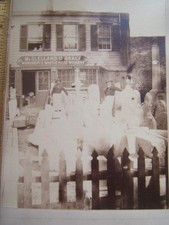 ANTIQUE McClelland & GRAEF MONUMENT & MANTLE PIECE WORKERS PHOTOGRAPH picture