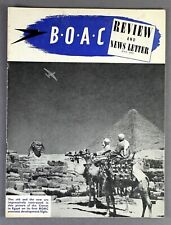 BOAC REVIEW & NEWS LETTER STAFF MAGAZINE JULY 1951 B.O.A.C. COMET picture