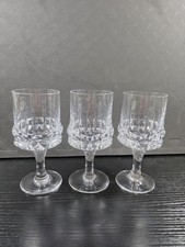 Rosenthal Holdfast Crystal Wine Glasses Set of 3 Germany Lead Crystal 6.5