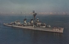 1960s USS PICKING DD-685 US NAVAL DESTROYER Postcard MARITIME Vintage picture
