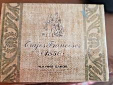 Sealed VTG Trajes Franceses 1850 Playing Cards Heraclio Fournier Vitoria-Spain. picture