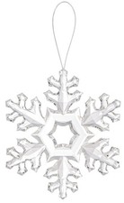 Ganz Crystal Expressions Winter Sky Clear Snowflake Ornament 5