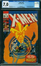 X-Men 58 CGC 7.0 WHITE PAGES picture