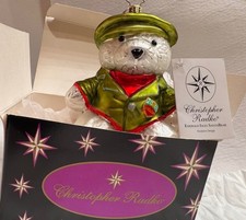 Christopher Radko Emerald Isle Santa Bear ornament Macy's Exclusive Design 2003 picture