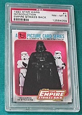 1980 Star Wars Empire Strikes Back #1 Introduction PSA 8 NM-MT Vintage Topps picture