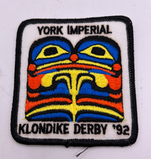 Vintage Boy Scouts of America Patch - 1992 Klondike Derby York Imperial picture