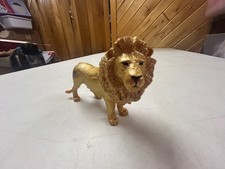 SCHLEICH GOLD LION 85TH ANNIVERSARY SPECIAL EDITION RARE COLLECTIBLE picture