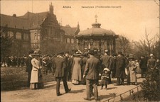 Altona Hamburg Kaiserplatz c1900s-10s Vintage Postcard picture