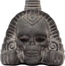 Real Screaming Aztec Death Whistle Obsidian Black Loudest Authentic Human picture