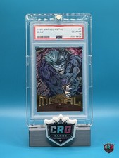 1995 Marvel Metal #1 Beast Fleer PSA 10 GEM MINT X-Men Base Card picture