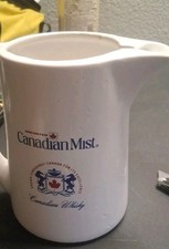 Vintage Canadian Mist Canadian Whisky Pub Jug Water Pitcher picture