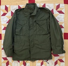 Vintage 80s US Army M65 Field Jacket Small Regular So Sew Styles picture