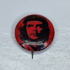 (1) Che Guevara Vintage 1960s? 1970s? Pinback Button Pin Iconic Image picture