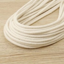 50 Ft Roll 1/4 Round Cotton Wicks Burner for Oil Lamp Lampberger Lamp Lantern picture