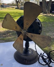 Antique General Electric Pancake Motor Fan As Is picture