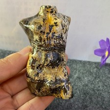 Rare 155G  traditional Chinese painting hand-carved male model picture