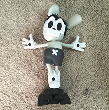Superplastic Janky Gray/Black/White Matte Plastic Figurine 12in w/ Box picture