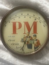 vtg PM WHISKEY THERMOMETER  NATIONAL DISTILLERS PRODUCTS, NEW YORK NY picture