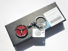Genuine OEM Mercedes-Benz SWAROVSKY Red Crystal Keychain Keyring B6695999 NIB picture