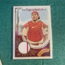 Topps Allen & Ginter 2026 J.T. Realmuto Phillies Relic FSRA-JT Card picture