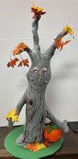 Vintage 1997 ANNALEE Halloween Haunted Tree 16