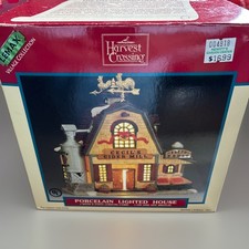 Lemax Cecil's Cider Mill 2000 Village Collection Harvest Crossing InBox No Light picture