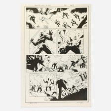 Mahmud A. Asrar and John Dell, Adventure Comics: The Atom #520 Story Page 24 Ori picture