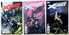 Uncanny X-Force Lot of 3 #1, 2, 3 2010 Marvel Deadpool Wolverine Psylocke Comics picture